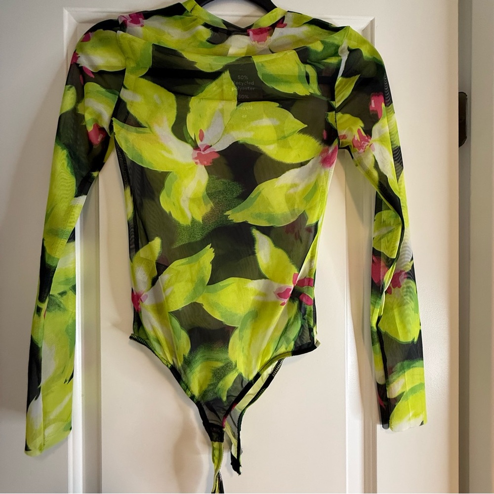Floral Long Sleeve Bodysuit